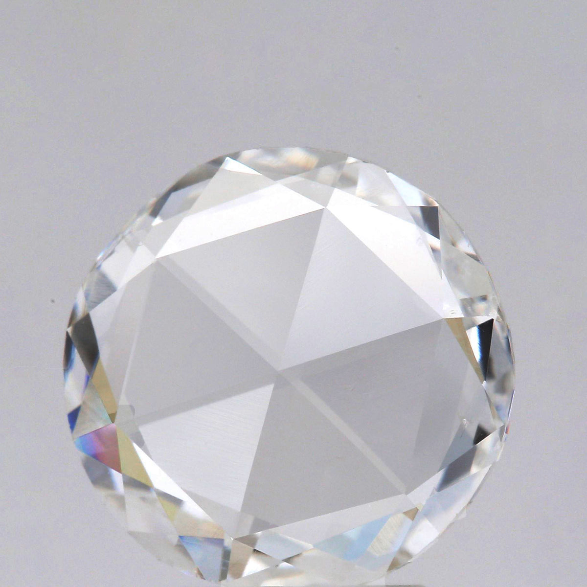 1.38ct | D/SI1 Round Shape Rose Cut Diamond (GIA) - Modern Rustic Diamond