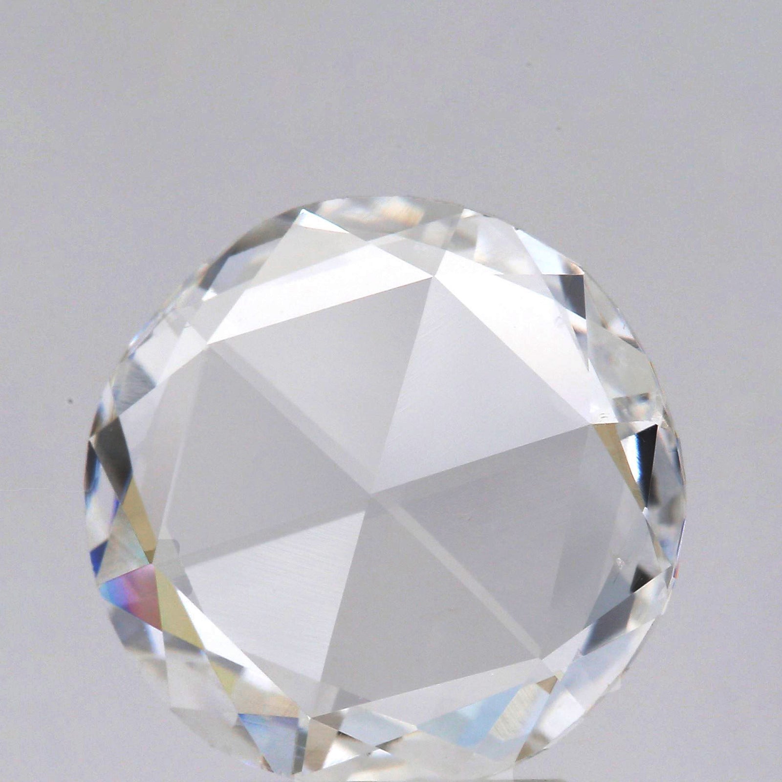 1.38ct | D/SI1 Round Shape Rose Cut Diamond (GIA) - Modern Rustic Diamond