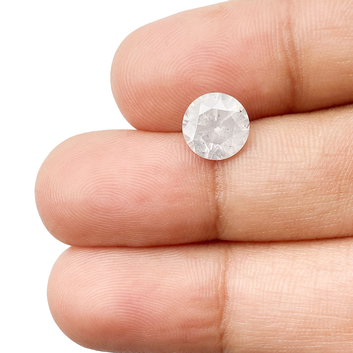 1.85ct | Rustic  Round Shape Brilliant Cut Diamond - Modern Rustic Diamond