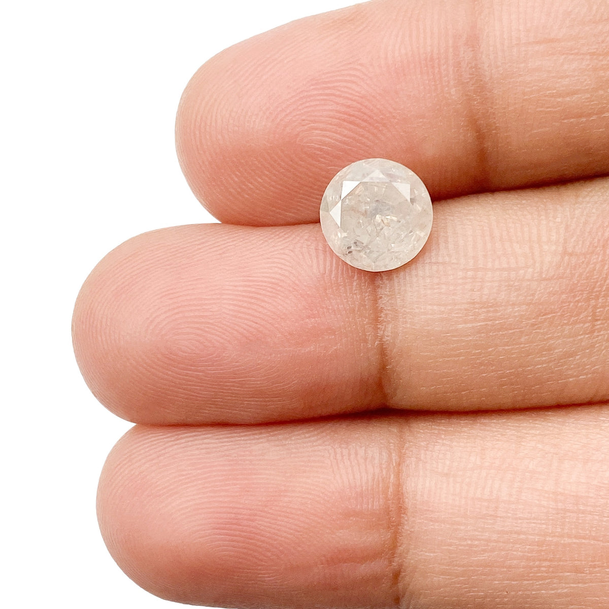 1.86ct | Rustic Round Shape Brilliant Cut Diamond - Modern Rustic Diamond