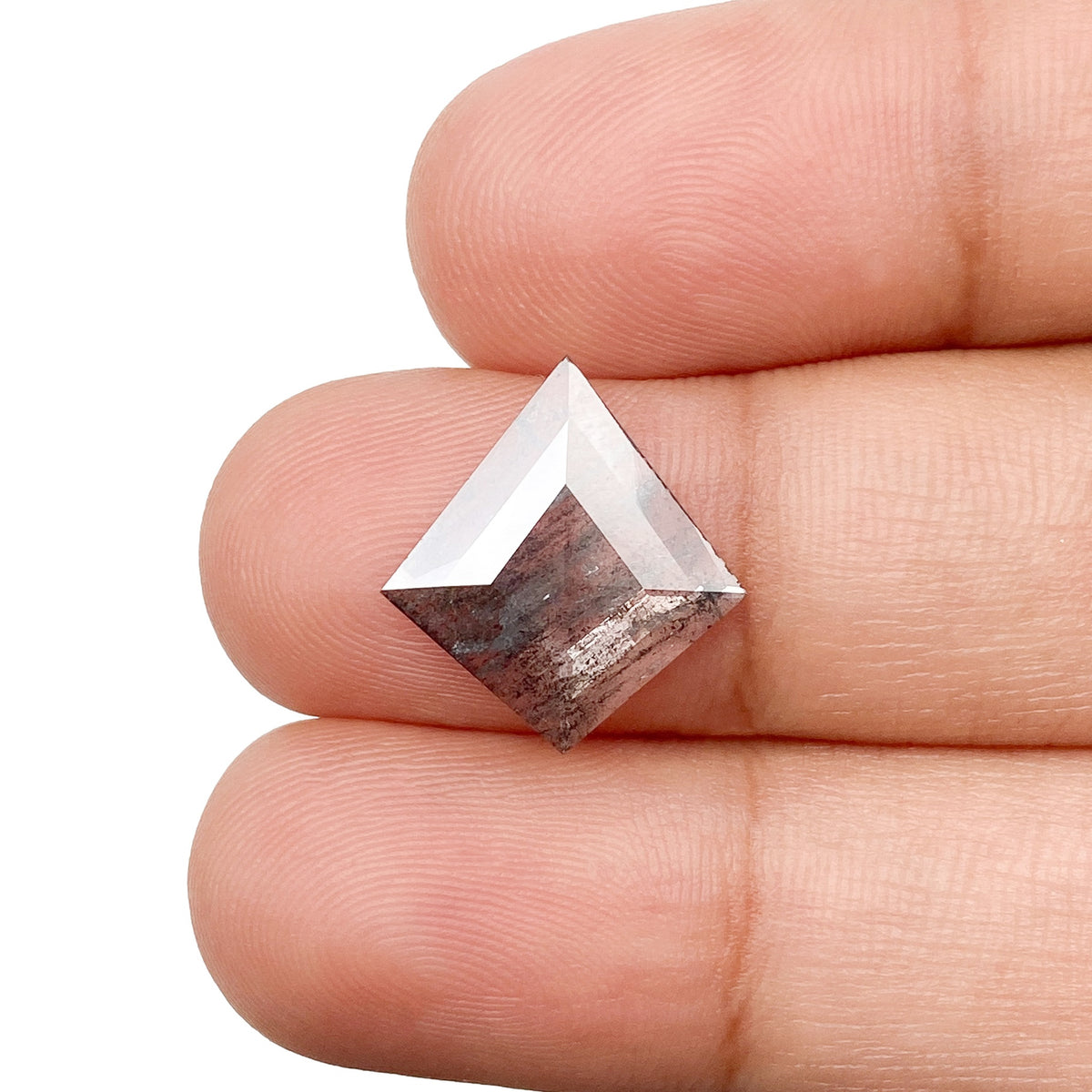 1.86ct | Rustic Kite Shape Rose Cut Diamond - Modern Rustic Diamond