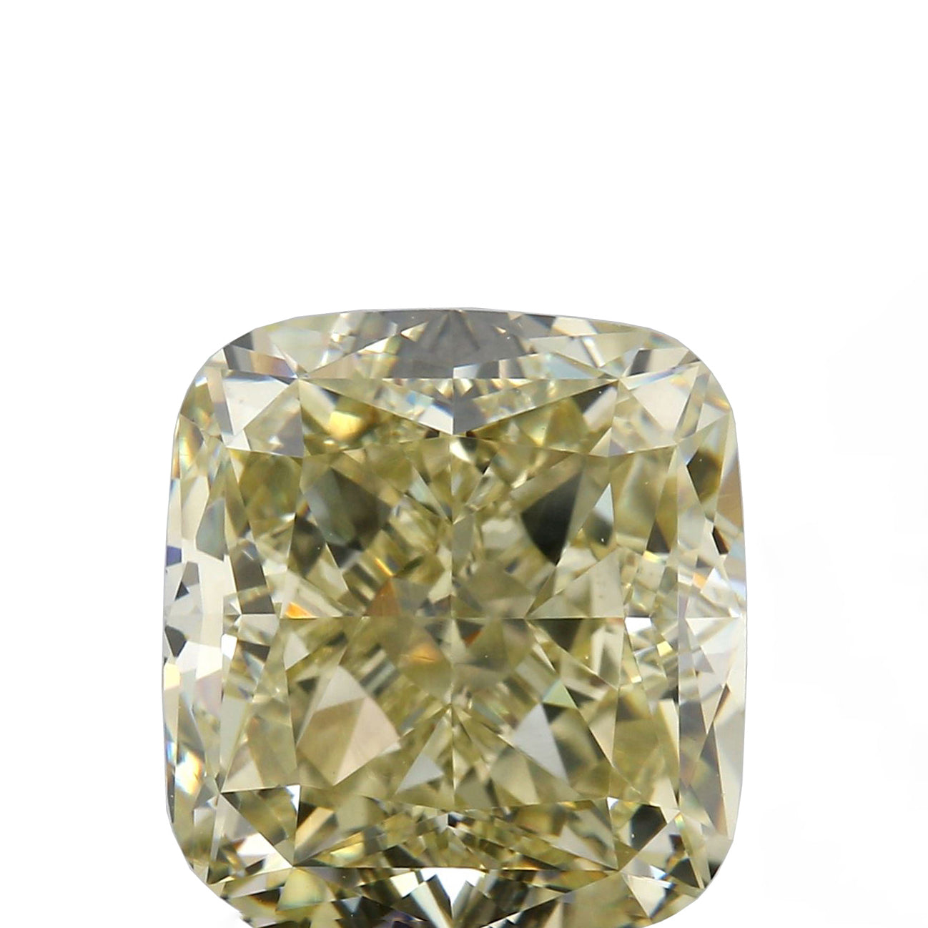 4.28ct | Yellow SI1 Cushion Shape Brilliant Cut Diamond (GIA)