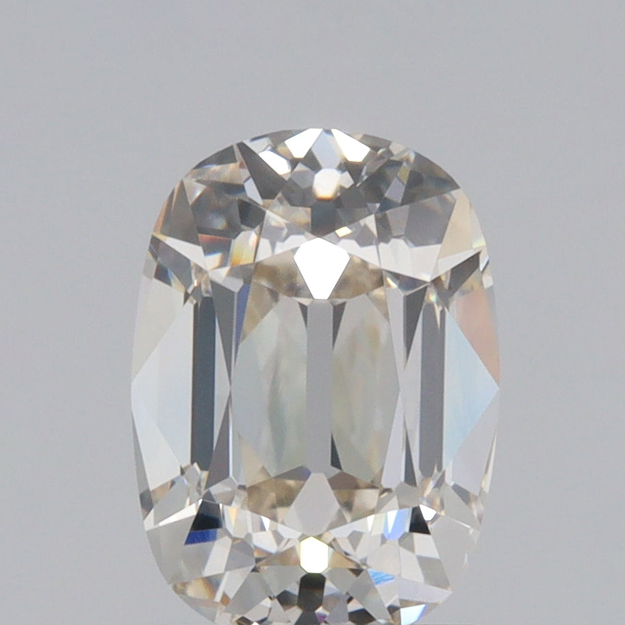 1.54ct | J/VS1 Cushion Shape Old Mine Cut Diamond (GIA) - Modern Rustic Diamond