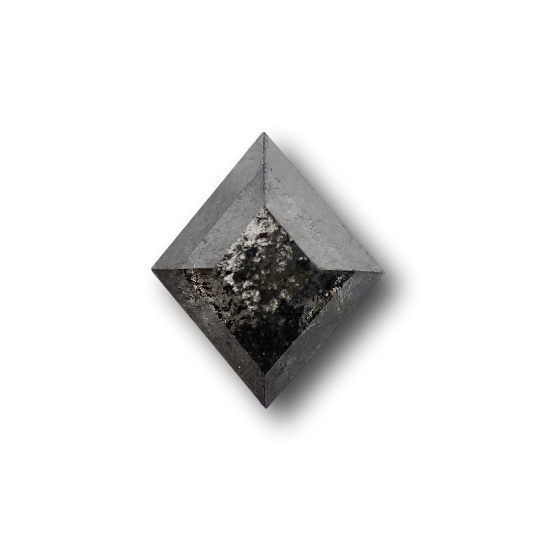1.04ct | Salt & Pepper Lozenge Shape Rose Cut Diamond