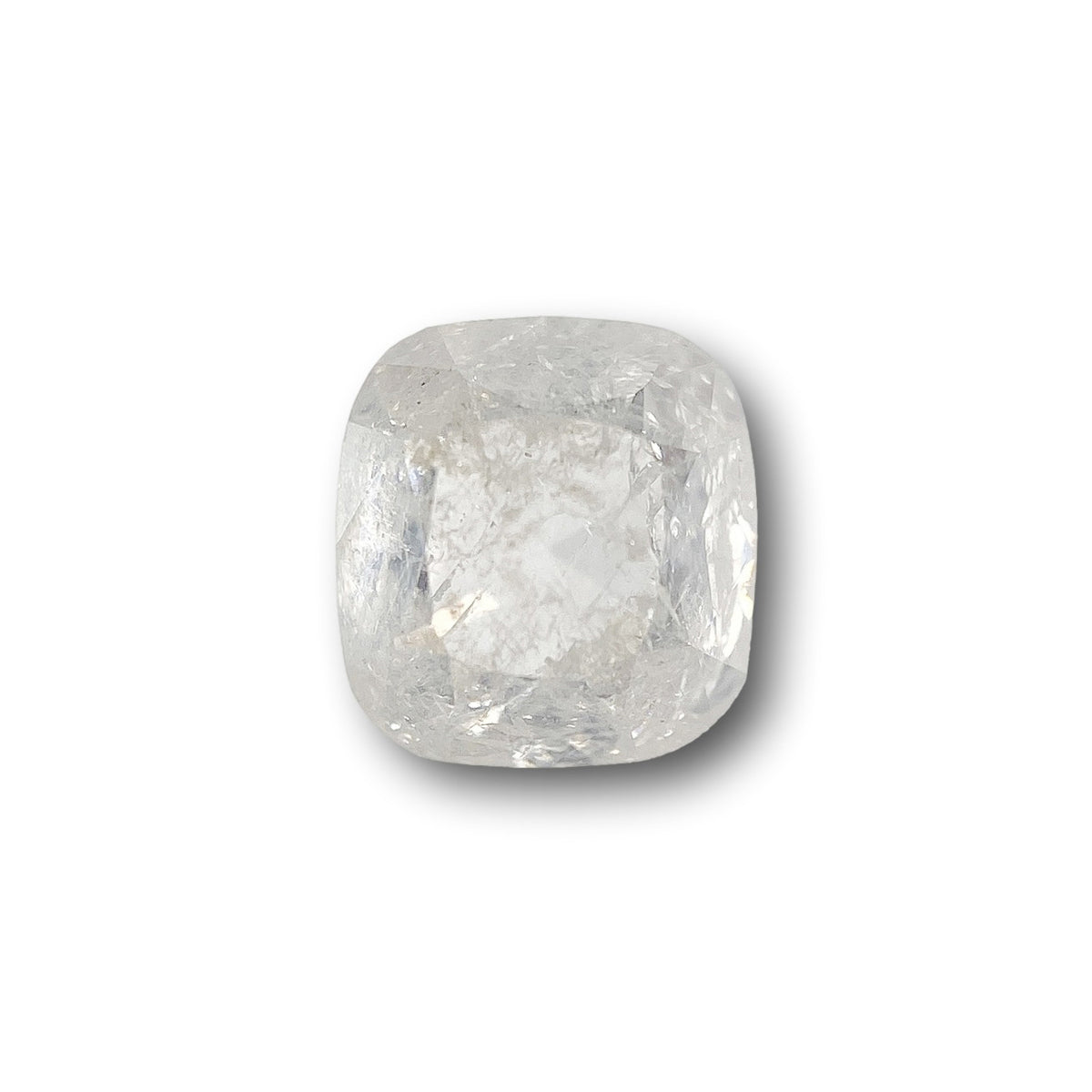 1.19ct | Salt & Pepper Cushion Shape Rose Cut Diamond