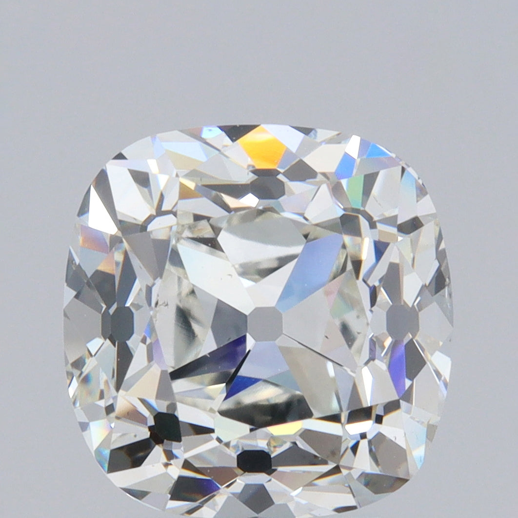 4.01ct | I/VS2 Cushion Shape Old Mine Cut Diamond (GIA)
