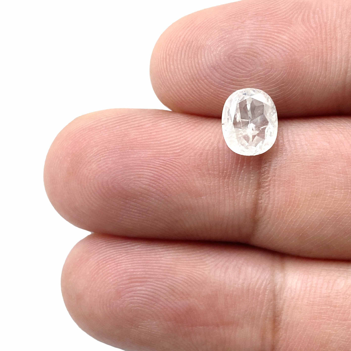 1.88ct | Salt & Pepper Cushion Shape Brilliant Cut Diamond - Modern Rustic Diamond