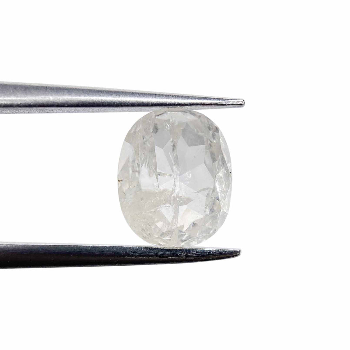 1.88ct | Salt & Pepper Cushion Shape Brilliant Cut Diamond - Modern Rustic Diamond
