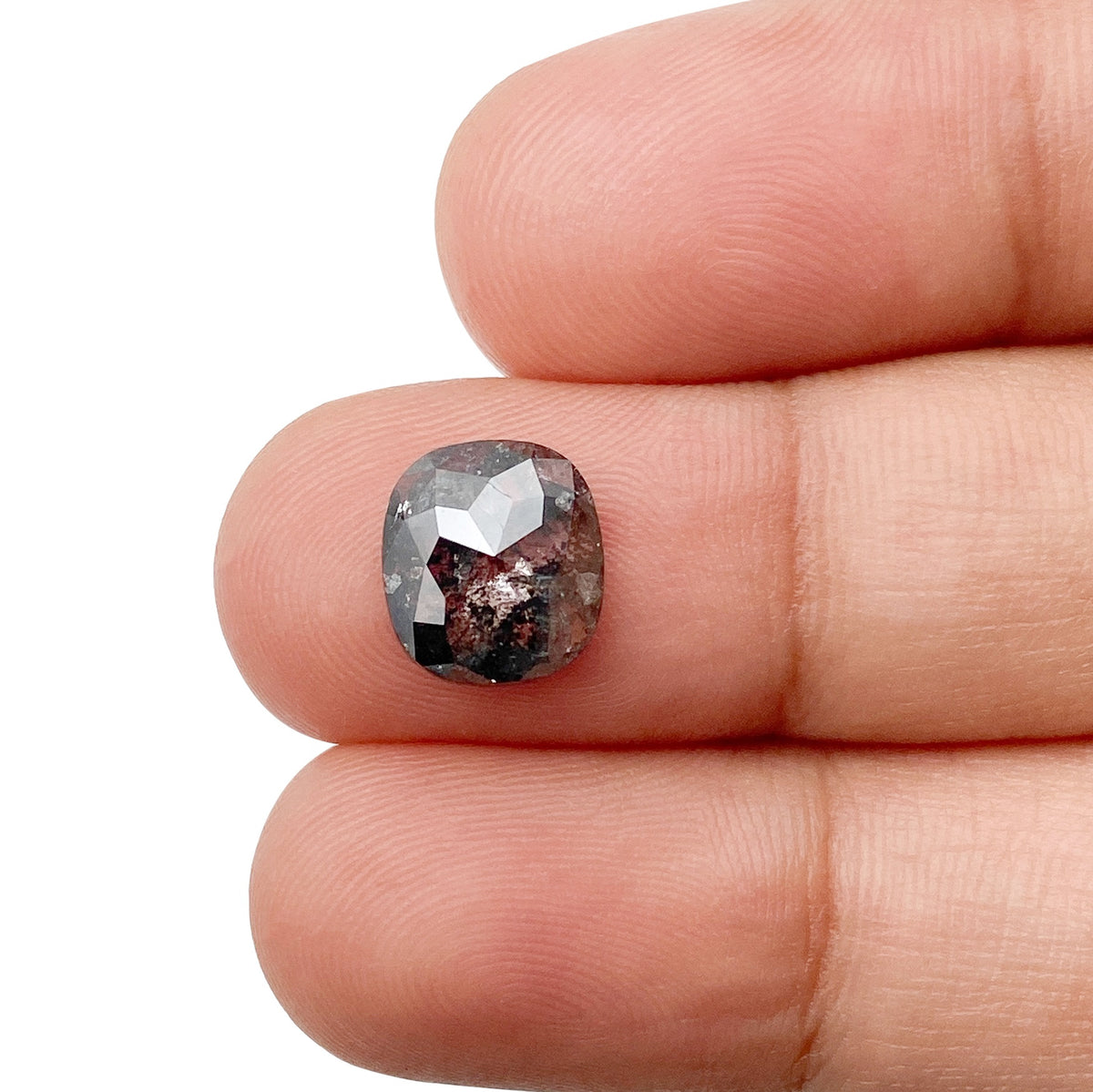 1.88ct | Rustic Cushion Shape Rose Cut Diamond - Modern Rustic Diamond