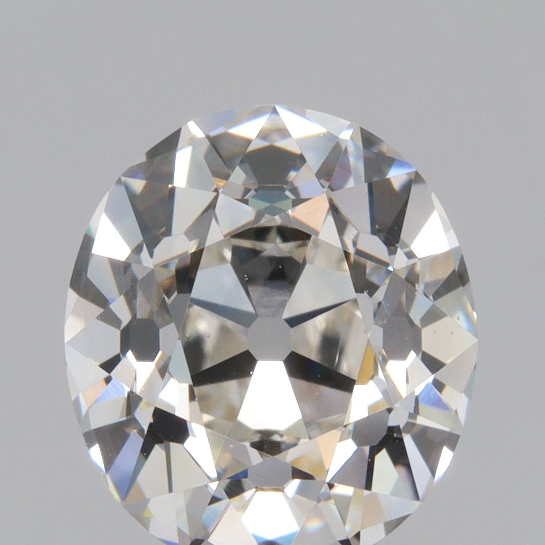 2.03ct | H/VS2 Oval Shape Old Mine Cut Diamond (GIA) - Modern Rustic Diamond