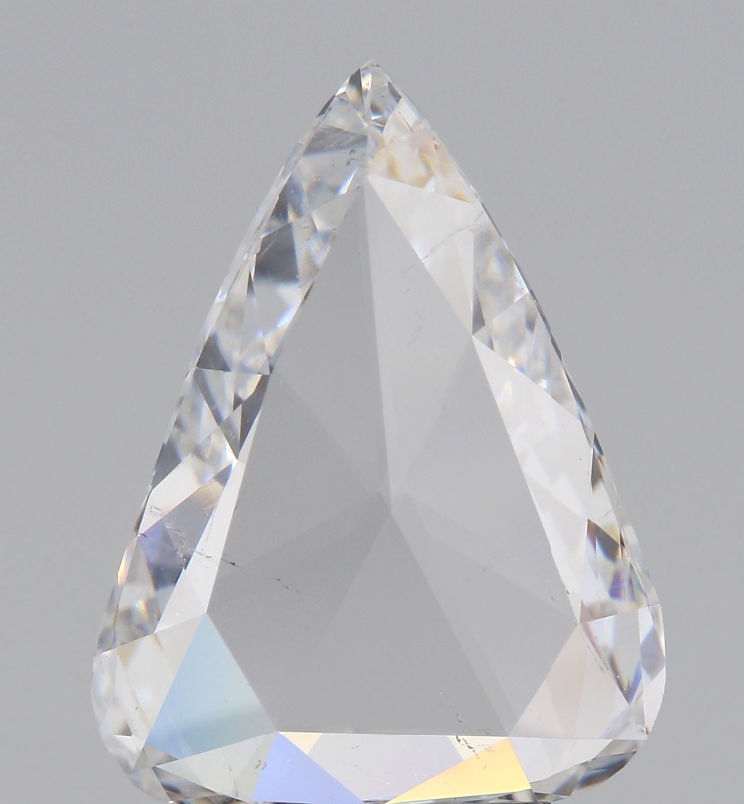 1.89ct | F/SI2 Pear Shape Rose Cut Diamond (IGI) - Modern Rustic Diamond