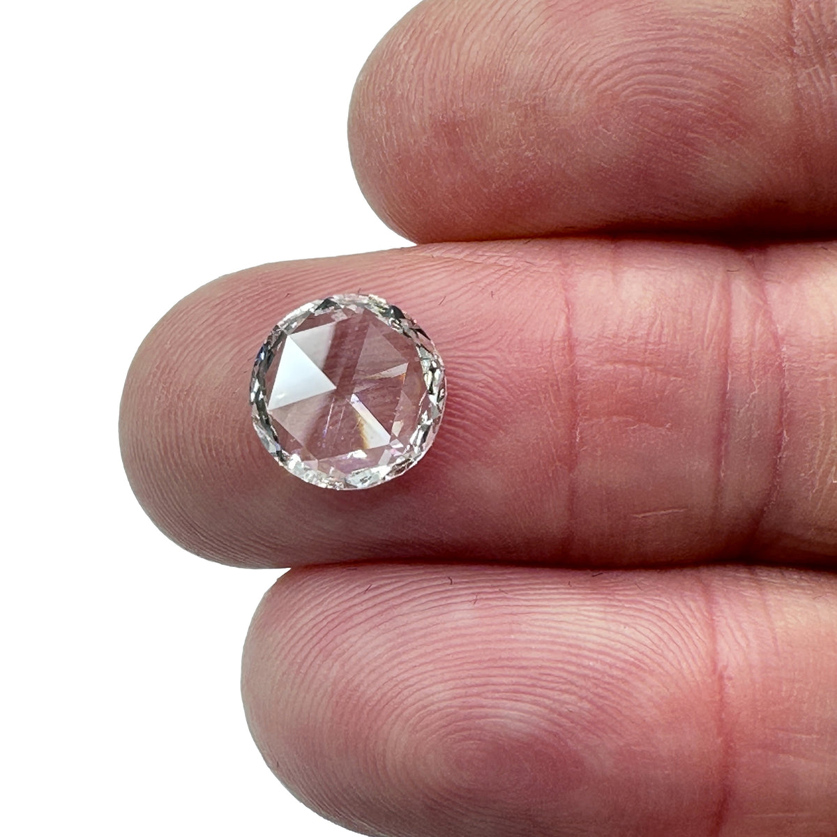 1.89ct | G/SI1 Round Shape Rose Cut Diamond (IGI) - Modern Rustic Diamond