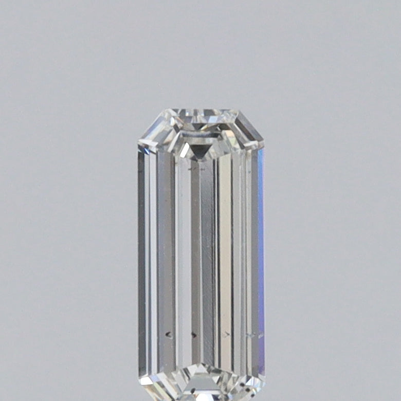 0.41ct | F-G/VS-SI Emerald Shape Step Cut Diamond - Modern Rustic Diamond