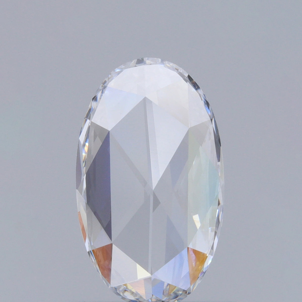 0.52ct | F-G/VS Oval Shape Rose Cut Diamond - Modern Rustic Diamond