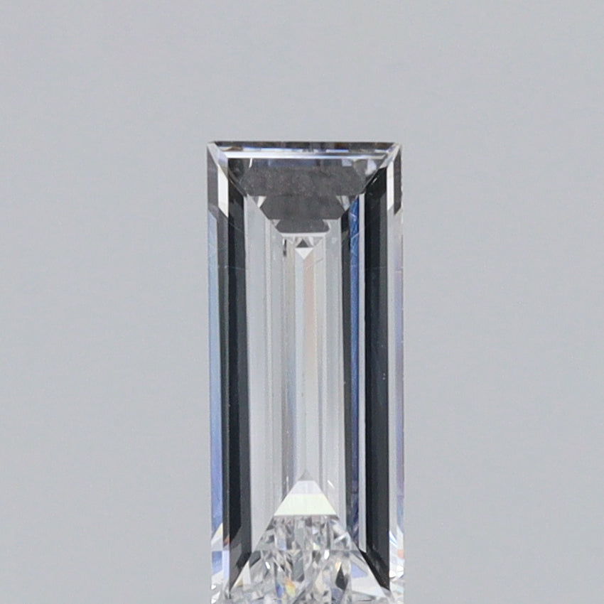 0.47ct | D/VVS Baguette Shape Step Cut Diamond - Modern Rustic Diamond