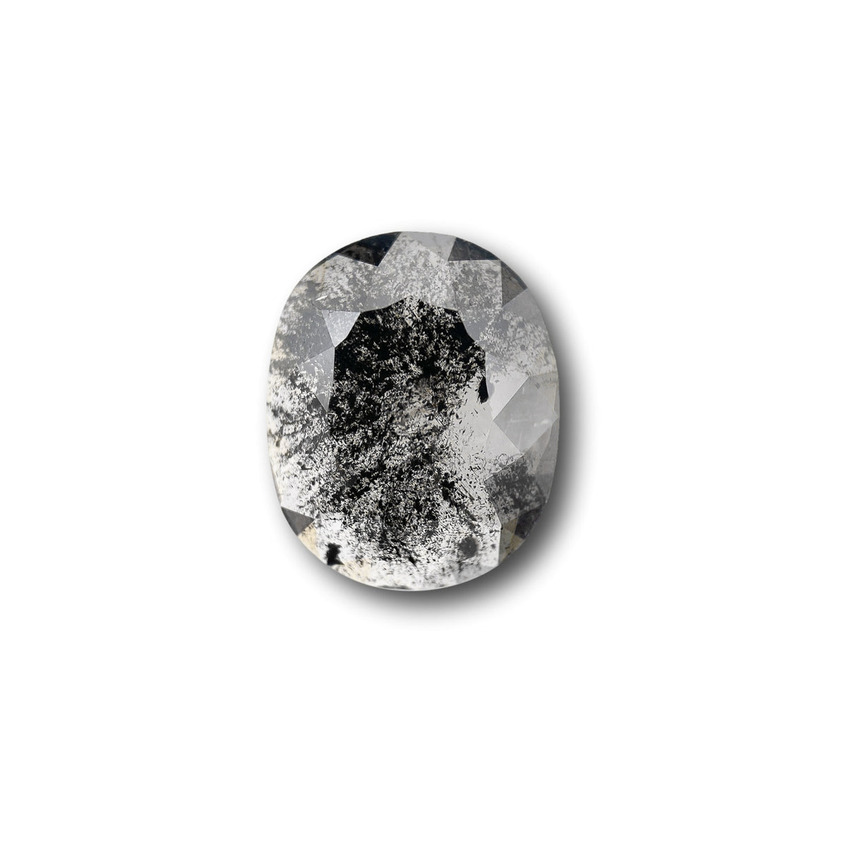 1.80ct | Rustic Oval Shape Rose Cut Diamond - Modern Rustic Diamond