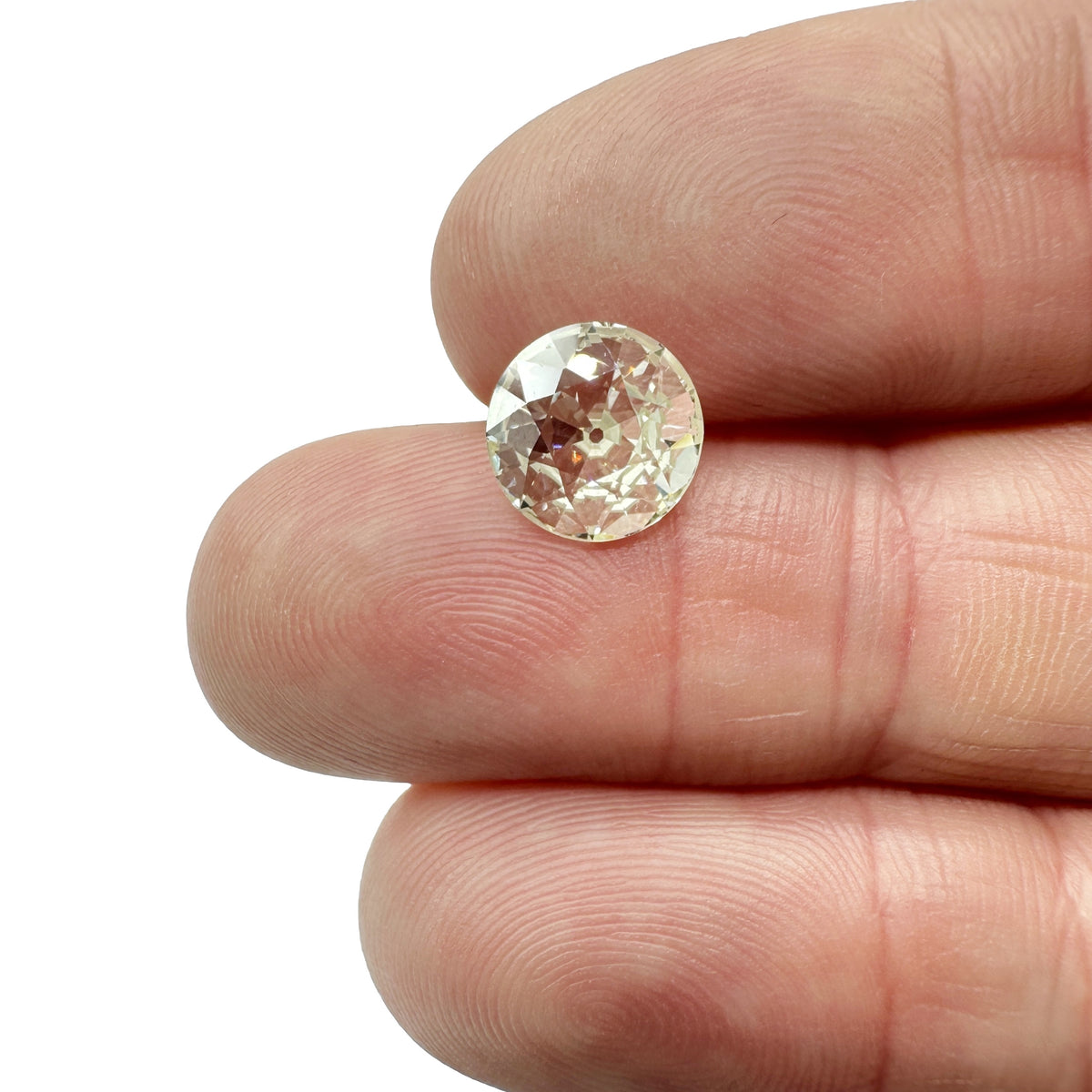 1.90ct | M/VVS2 Round Shape Old European Cut Diamond (GIA) - Modern Rustic Diamond