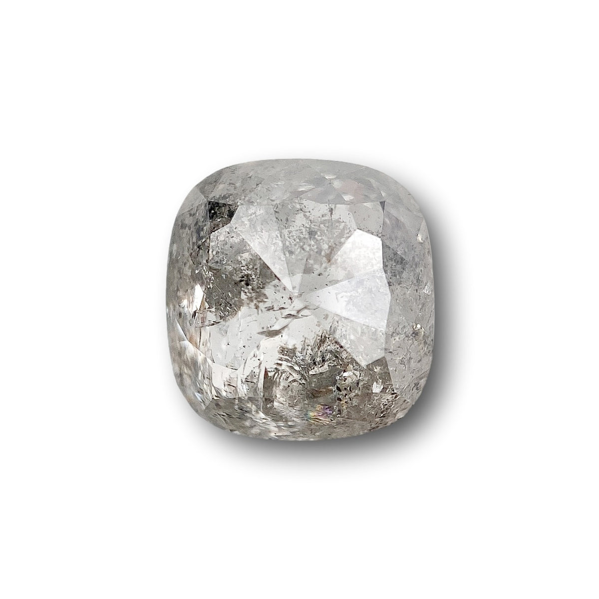 1.91ct | Rustic Cushion Shape Rose Cut Diamond - Modern Rustic Diamond