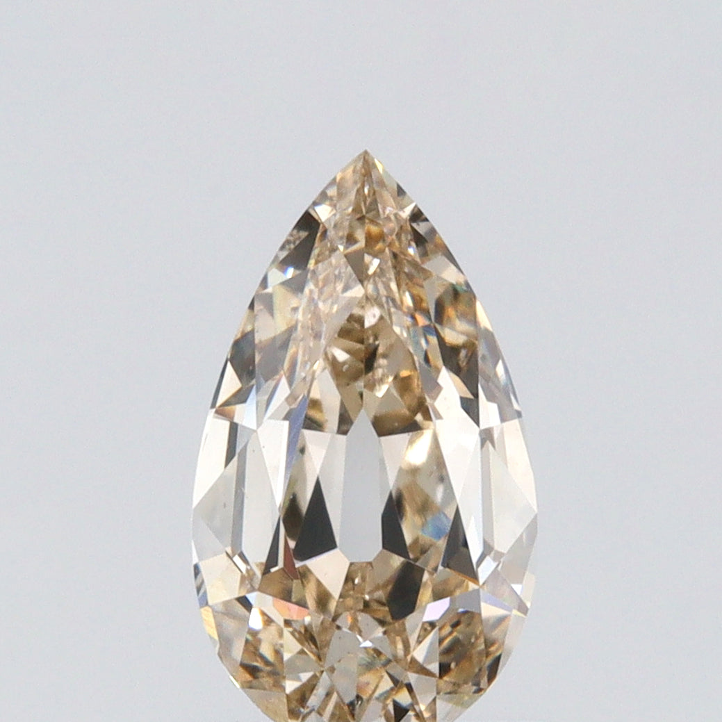 1.27ct | O-P/SI1 Pear Shape Old Mine Cut Diamond (GIA)