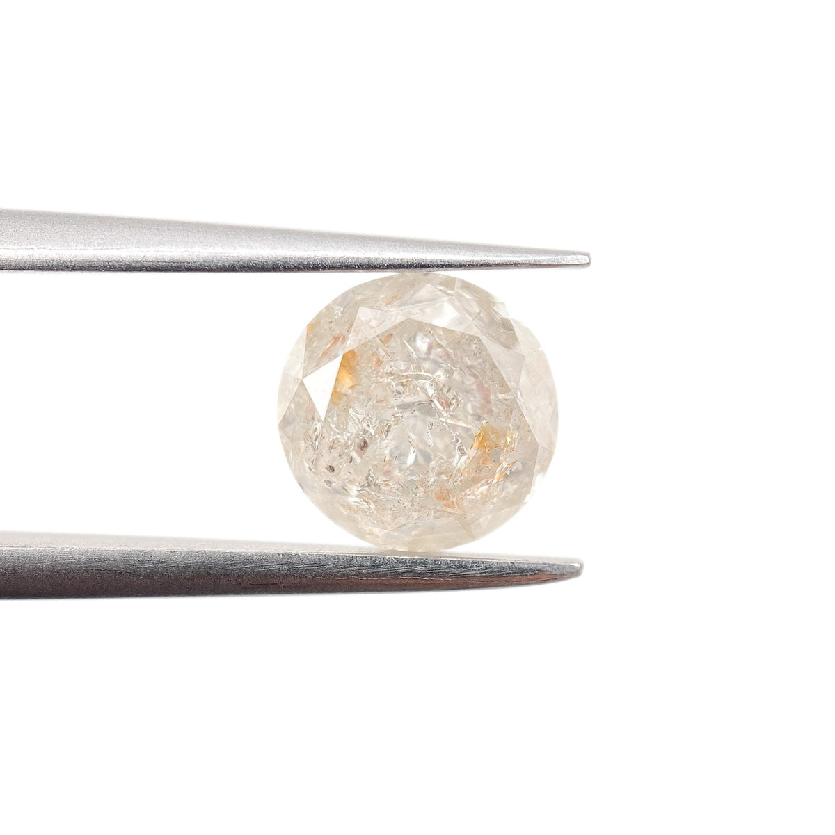 1.92ct | Rustic Round Shape Brilliant Cut Diamond - Modern Rustic Diamond