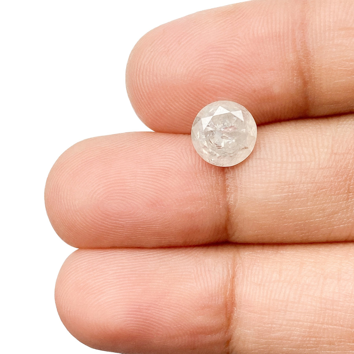 1.92ct | Rustic Round Shape Brilliant Cut Diamond - Modern Rustic Diamond