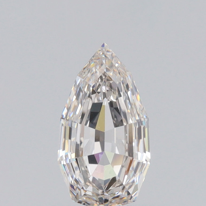 1.01ct | J/VS1 Pear Shape Step Cut Diamond (GIA) - Modern Rustic Diamond