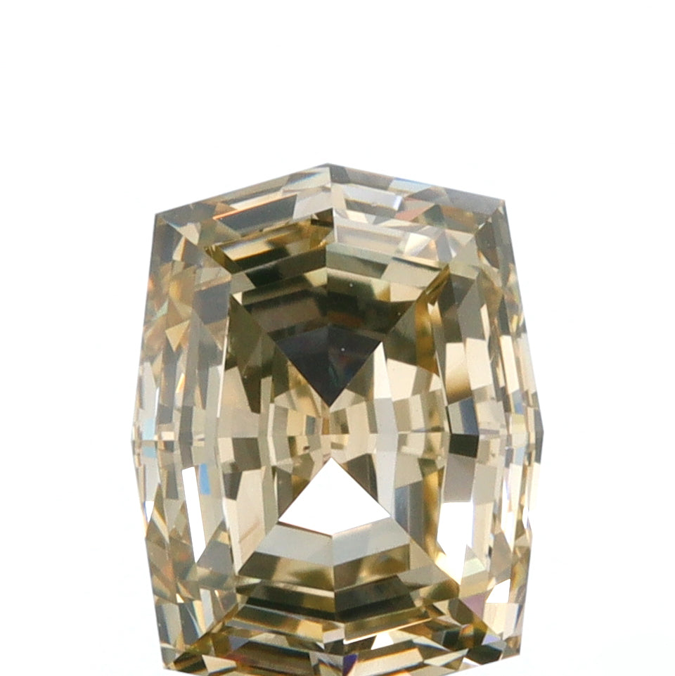 1.21ct | Champagne VS2 Octagonal Shape Step Cut Diamond (GIA)