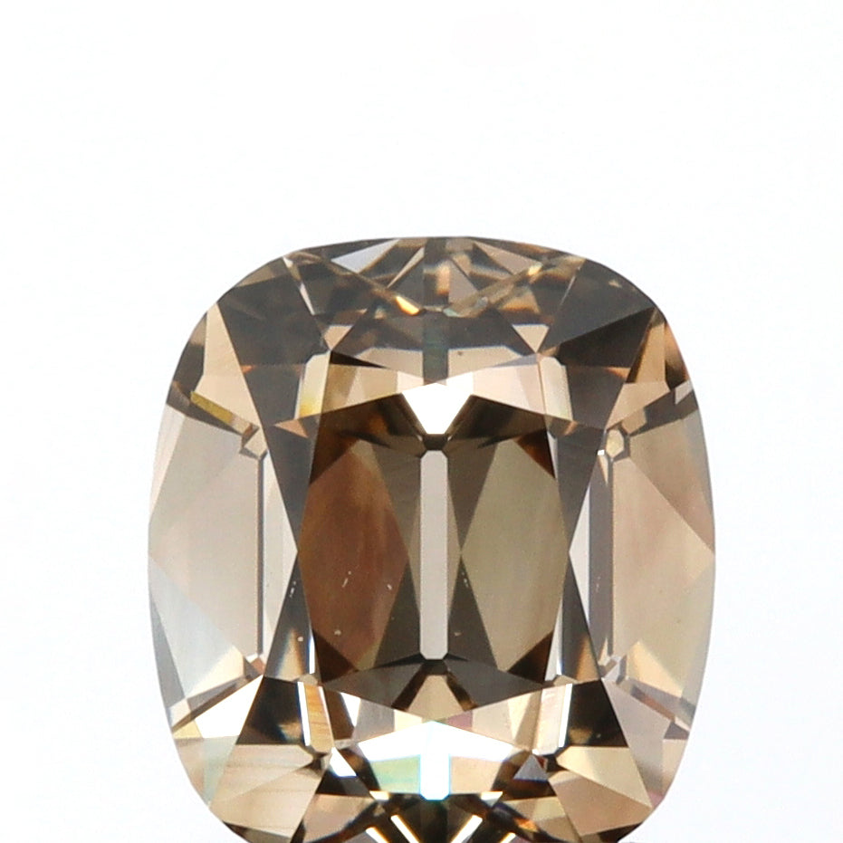 1.88ct | Champagne VS2 Cushion Shape Old Mine Cut Diamond (GIA) - Modern Rustic Diamond
