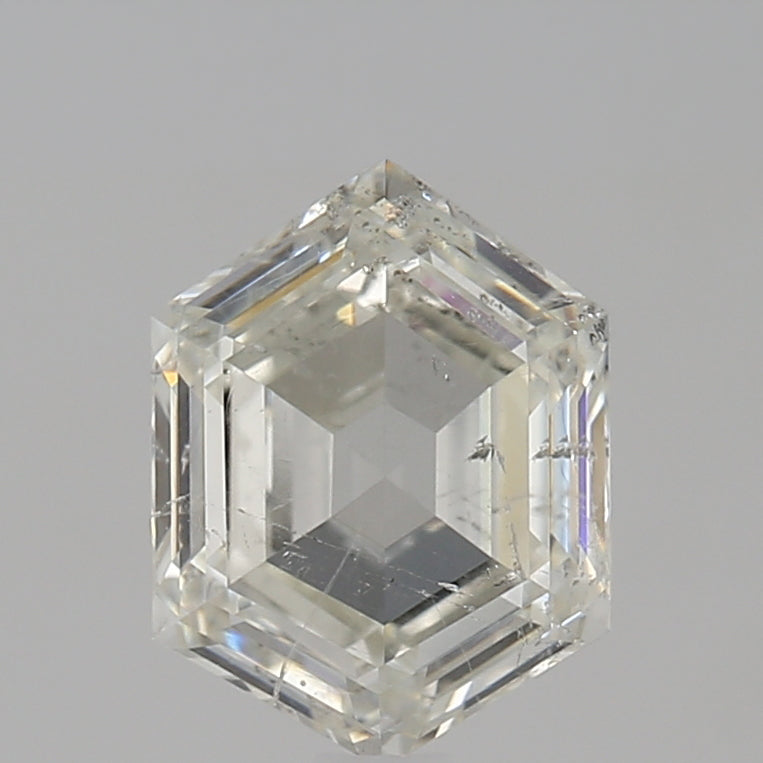 1.03ct | G-H/SI Hexagon Shape Step Cut Diamond - Modern Rustic Diamond