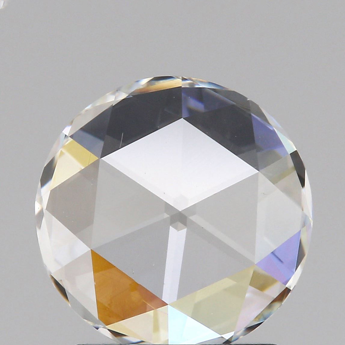 1.05ct | H/SI1 Round Shape Rose Cut Diamond (GIA) - Modern Rustic Diamond