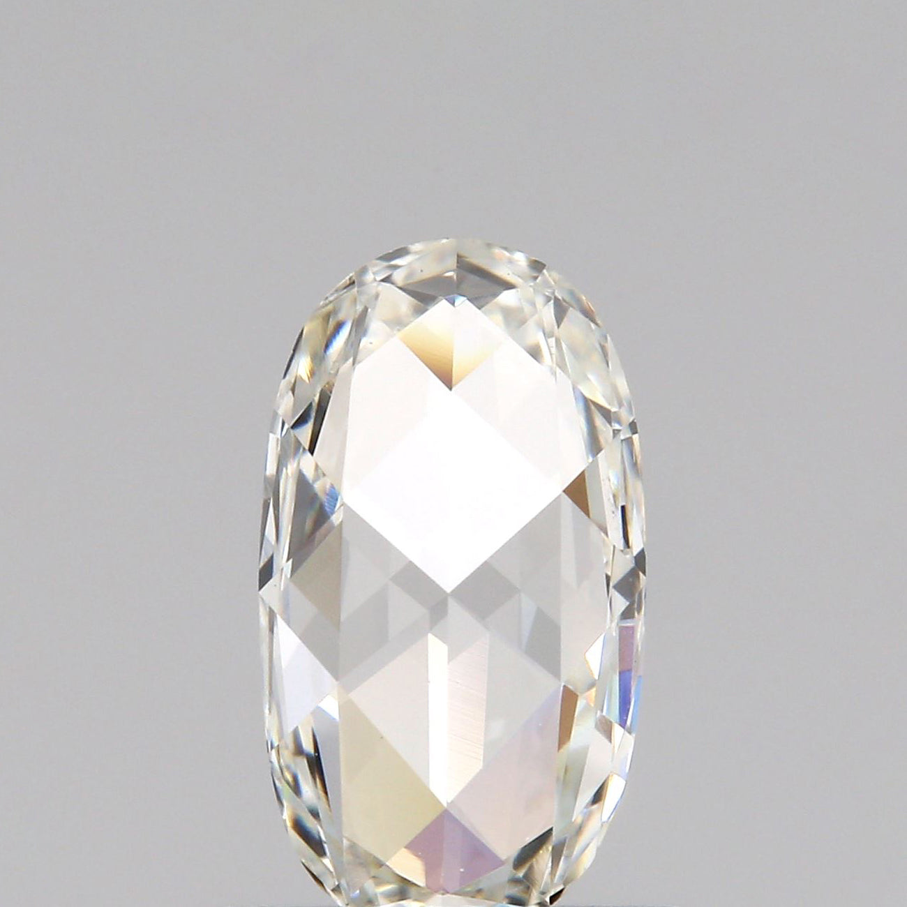 0.71ct | G-H/VVS Oval Shape Rose Cut Diamond - Modern Rustic Diamond