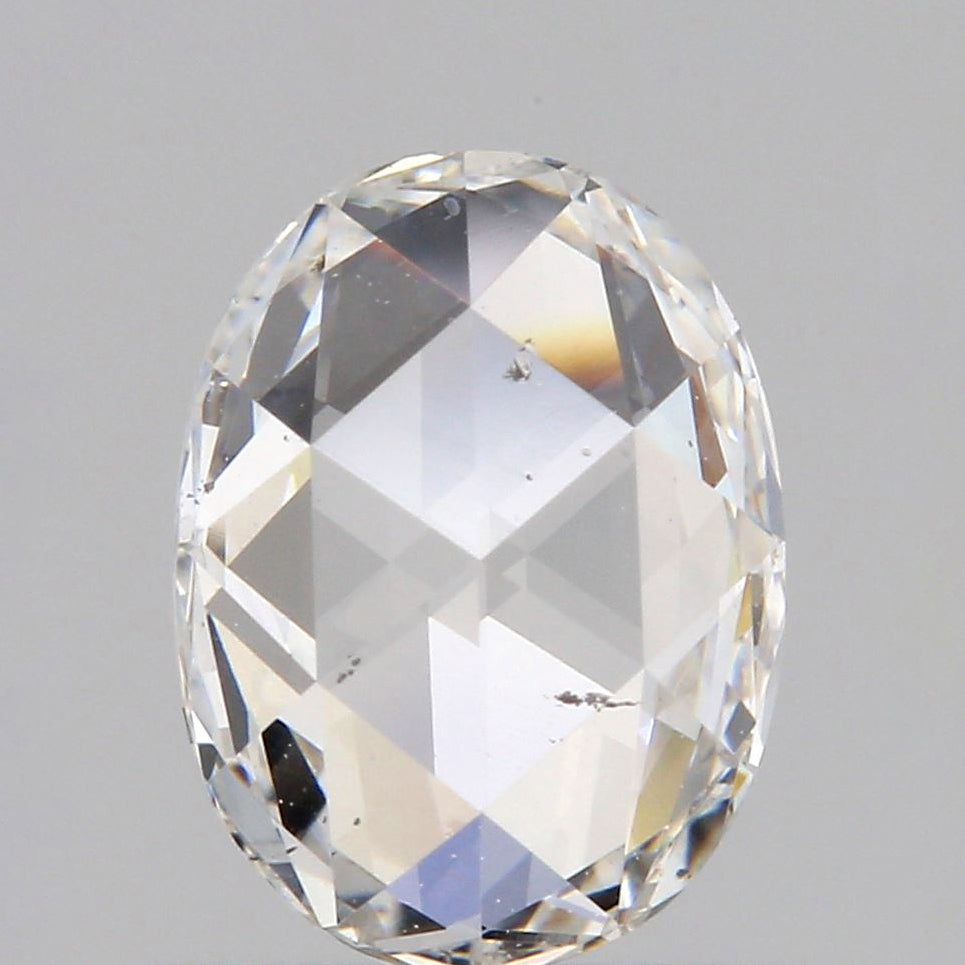 0.76ct | E-F/SI Oval Shape Rose Cut Diamond