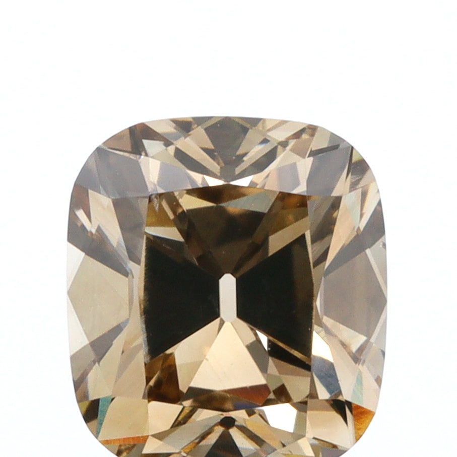 1.12ct | Champagne SI1 Cushion Shape Old Mine Cut Diamond (GIA)