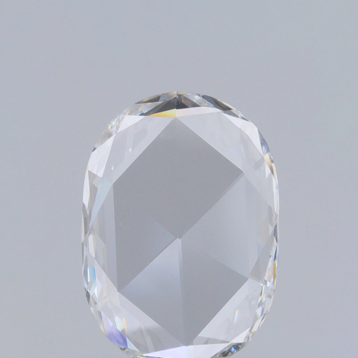 0.57ct | G-H/VS Oval Shape Rose Cut Diamond - Modern Rustic Diamond