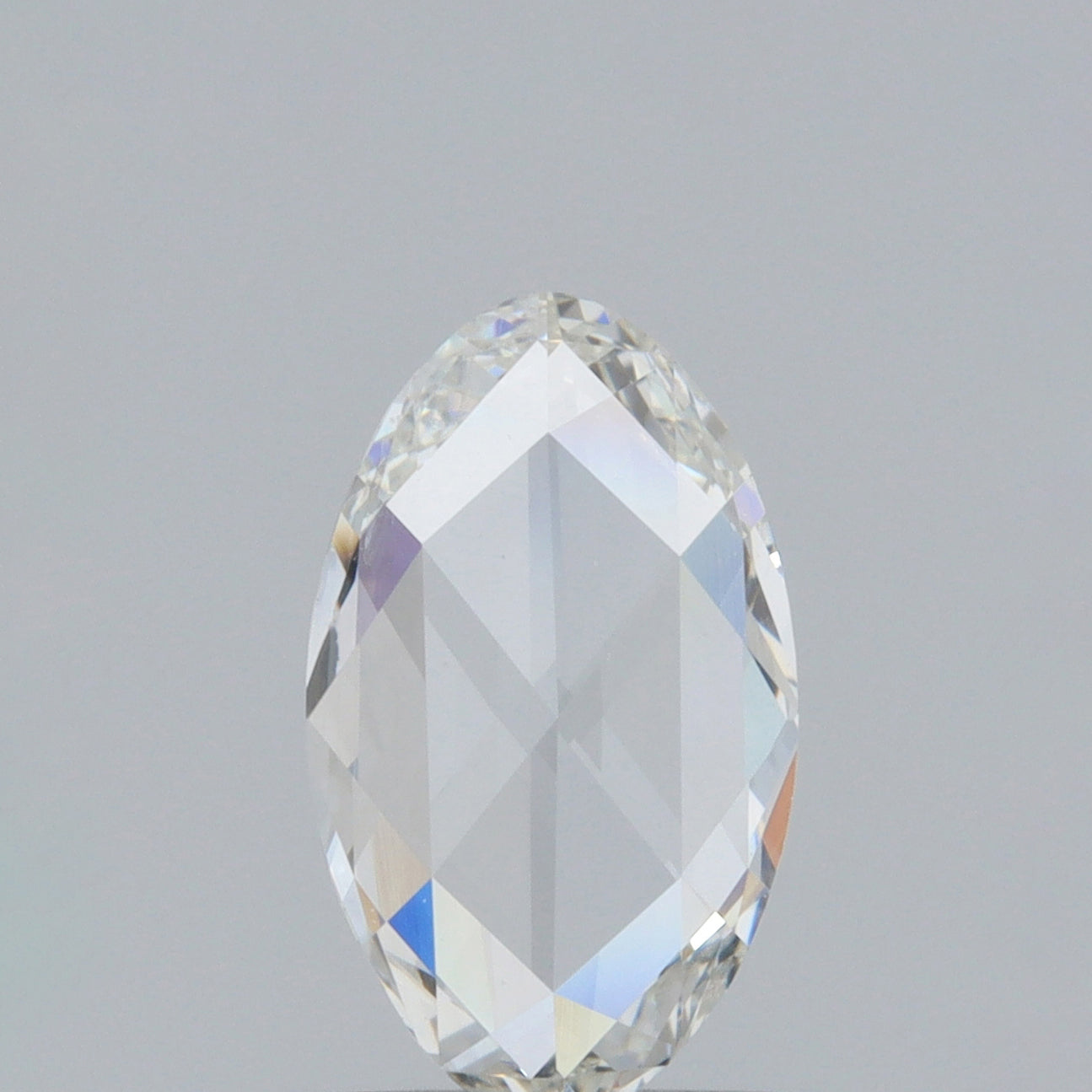 0.71ct | F-G/VS Oval Shape Rose Cut Diamond - Modern Rustic Diamond