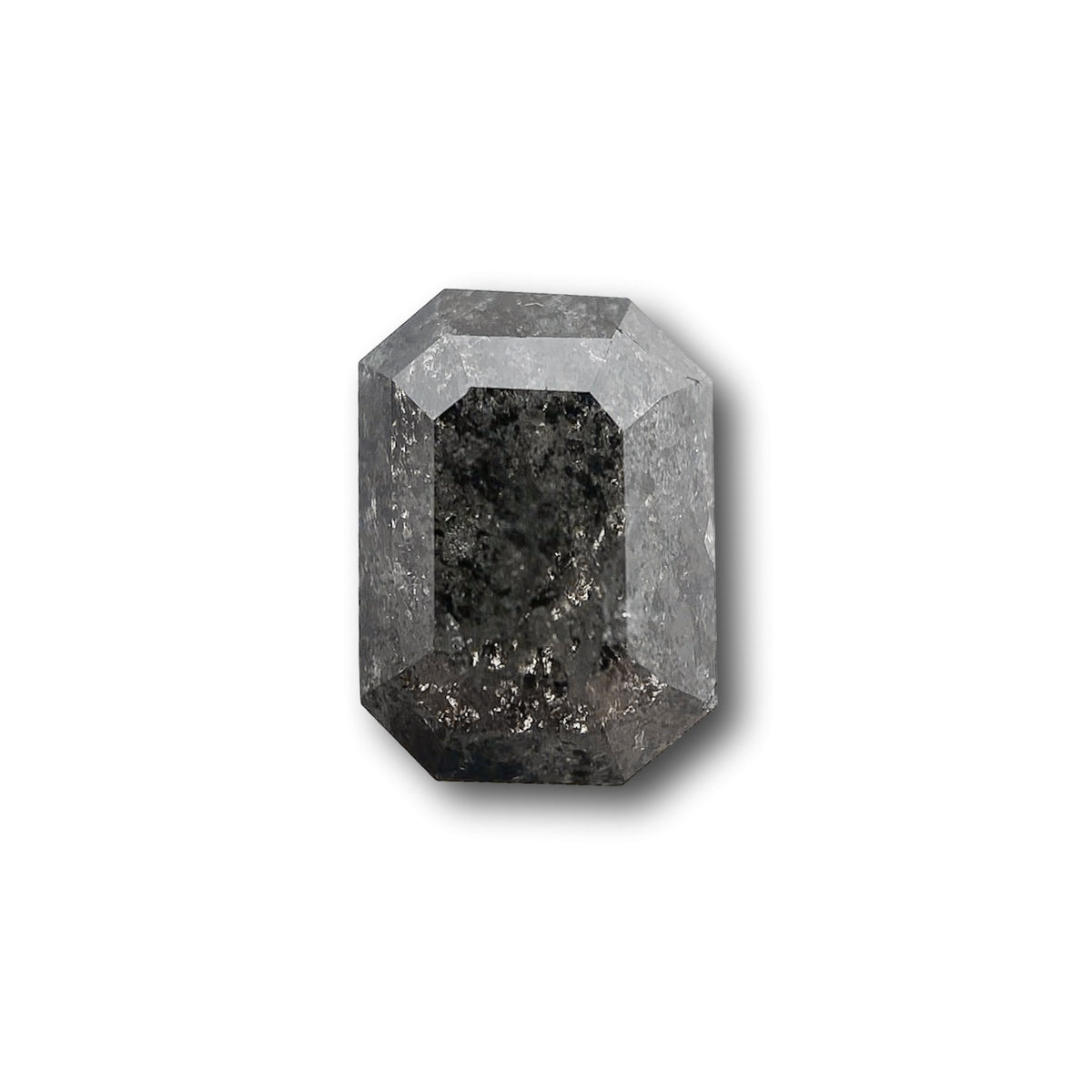 1.08ct | Rustic  Emerald Shape Step Cut Diamond - Modern Rustic Diamond