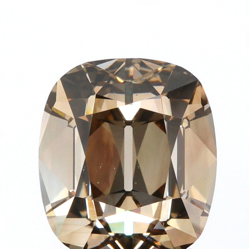 1.88ct | Champagne VS2 Cushion Shape Old Mine Cut Diamond (GIA)
