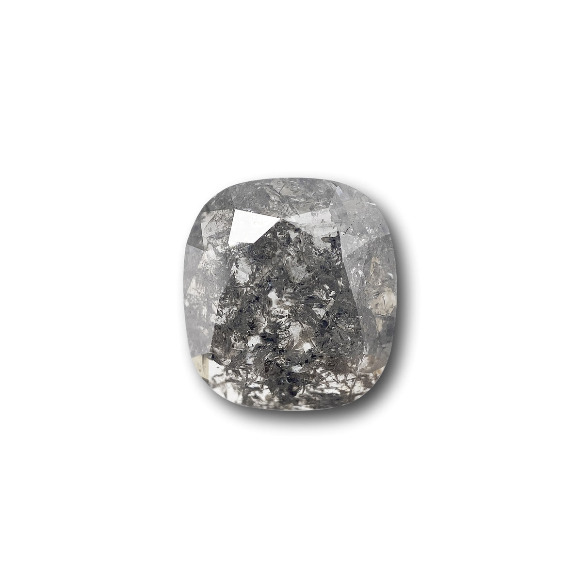 2.64ct | Rustic Cushion Shape Rose Cut Diamond - Modern Rustic Diamond