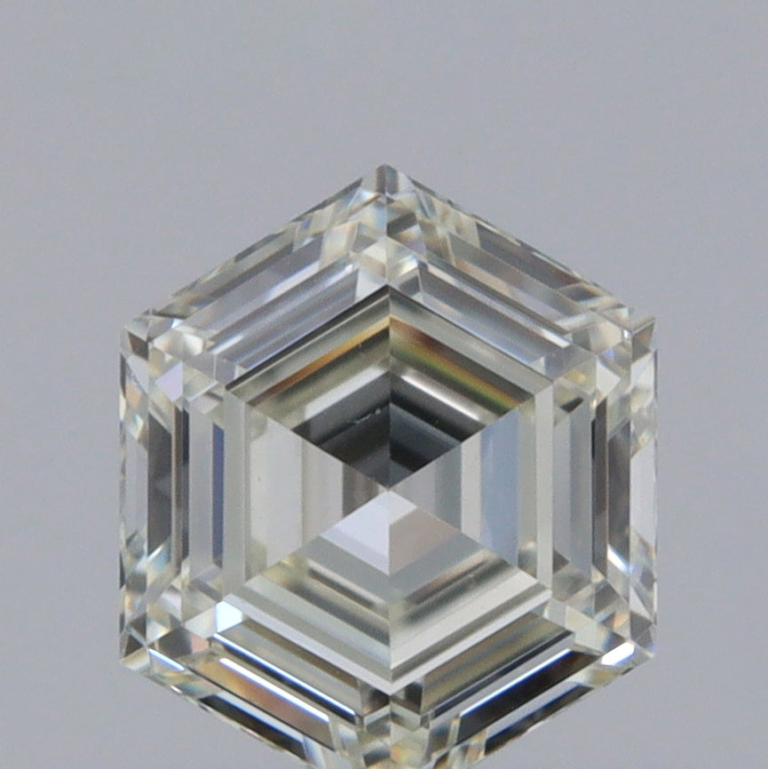 0.42ct | K/VS1 Hexagon Shape Step Cut Diamond