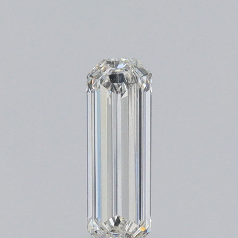 0.43ct | G-H/VS-SI Emerald Shape Step Cut Diamond - Modern Rustic Diamond