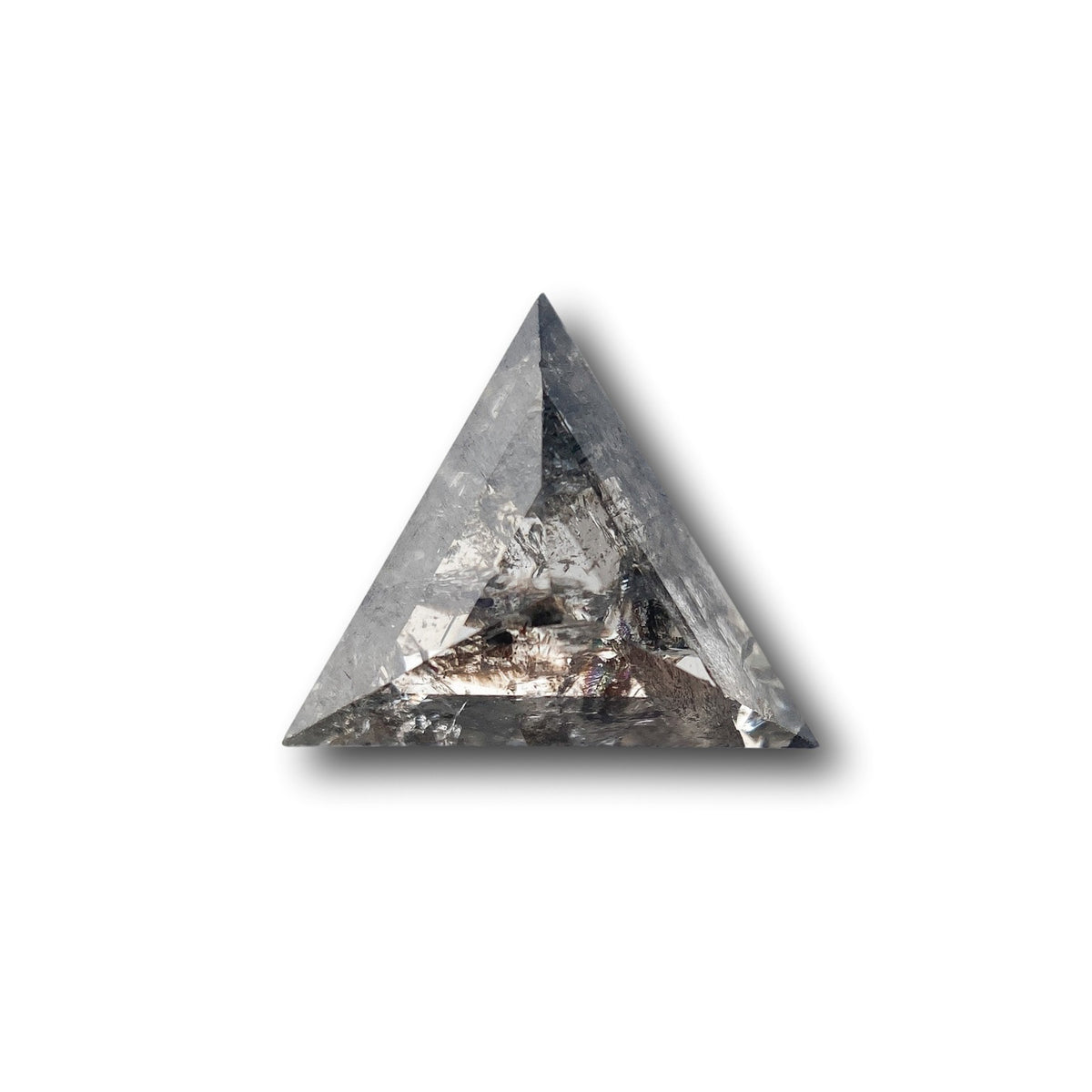 1.59ct | Salt & Pepper Triangular Shape Rose Cut Diamond