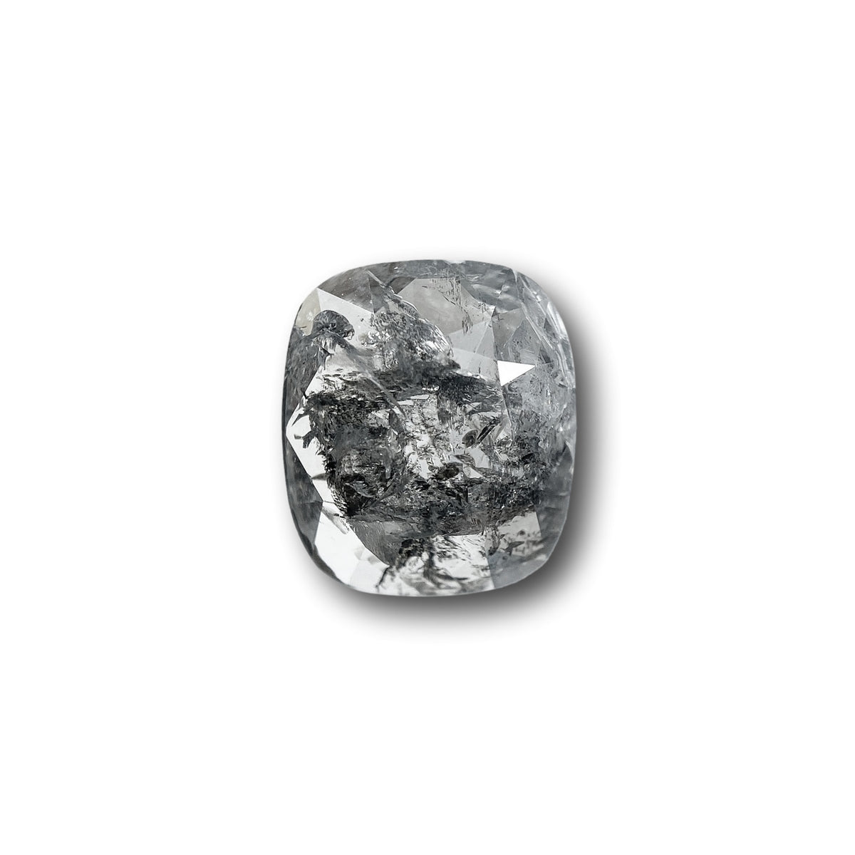1.25ct | Rustic Cushion Shape Rose Cut Diamond - Modern Rustic Diamond