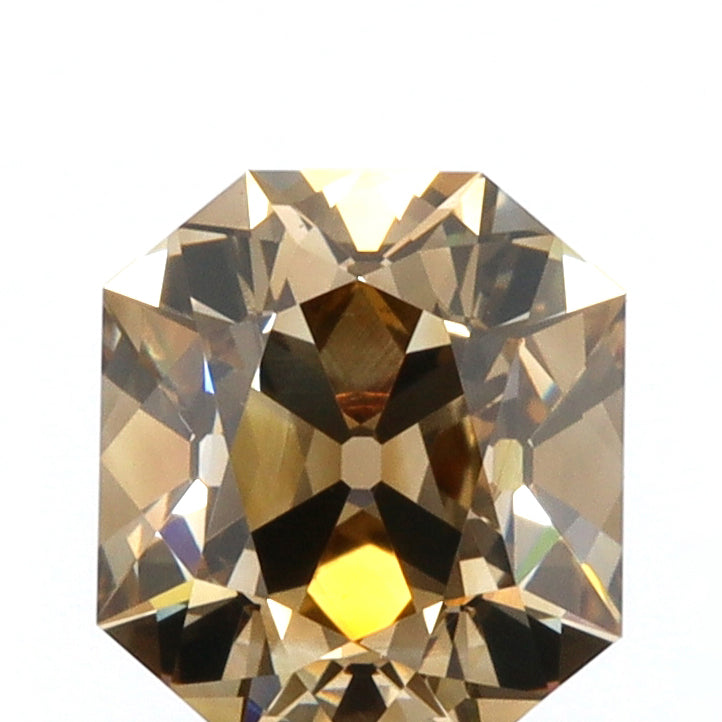 1.03ct | Champagne VS1 Old Miner Shape Old Mine Cut Diamond (GIA) - Modern Rustic Diamond