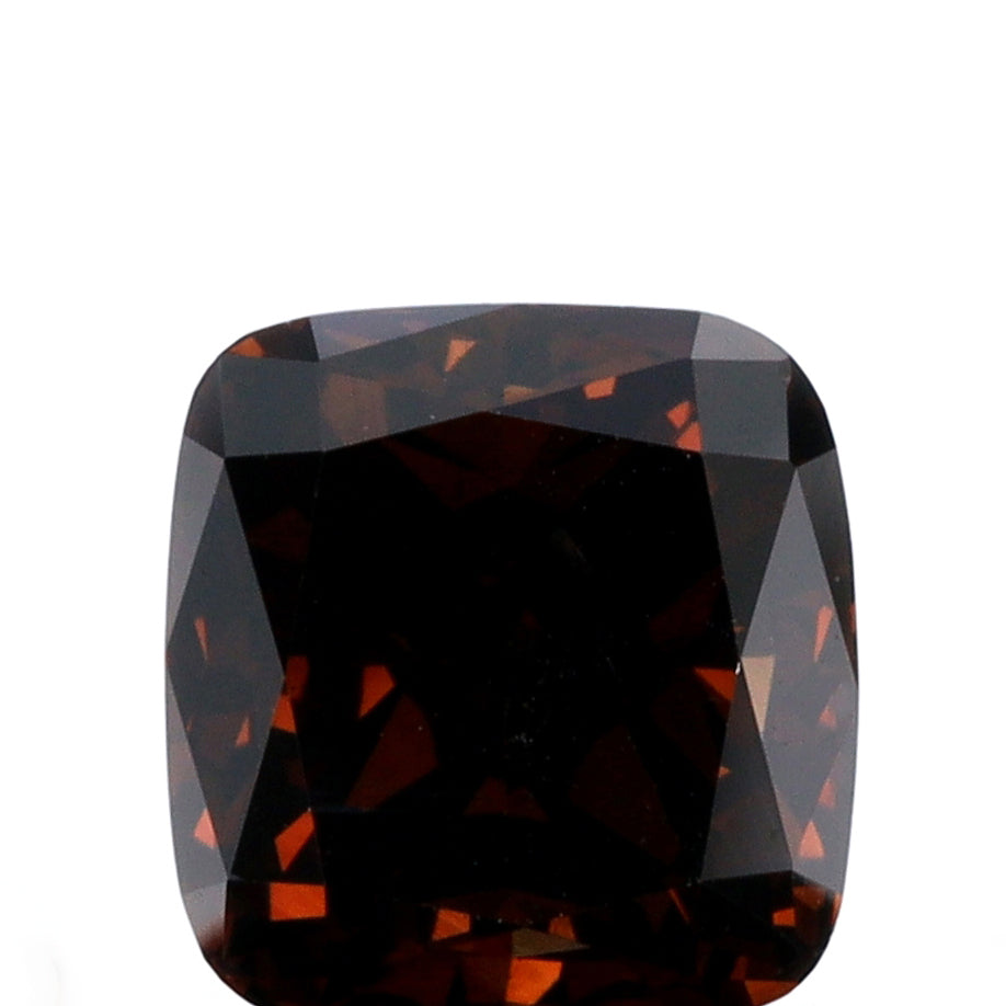 1.26ct | Cognac VS2 Cushion Shape Brilliant Cut Diamond