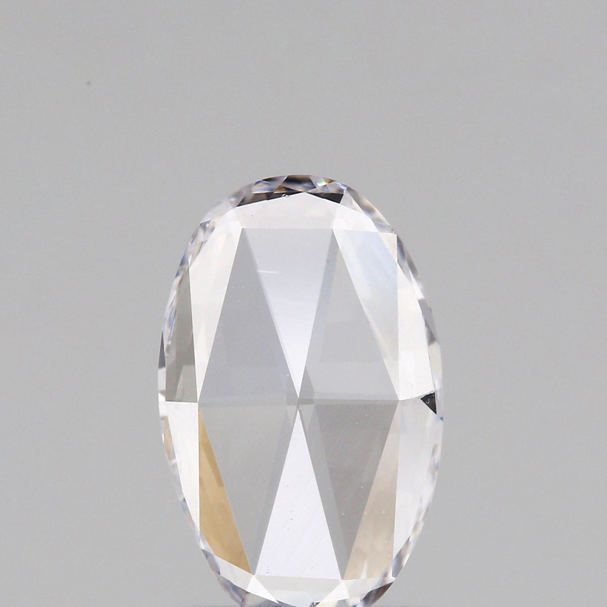 0.53ct | D/VVS Oval Shape Rose Cut Diamond - Modern Rustic Diamond