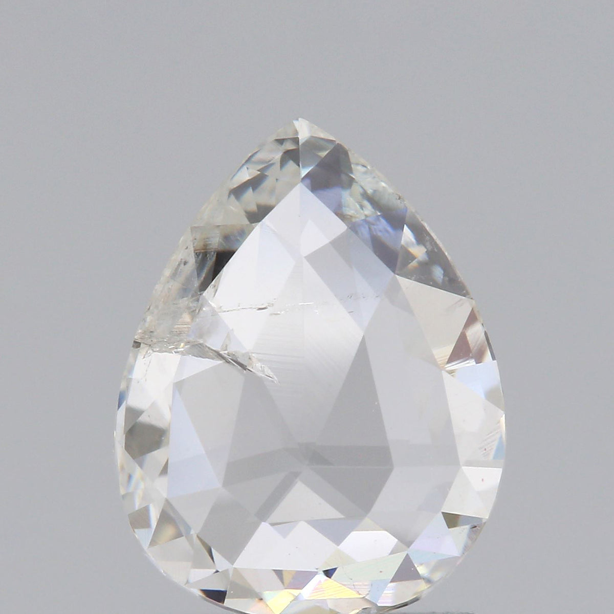 1.12ct | H-I/SI Pear Shape Rose Cut Diamond