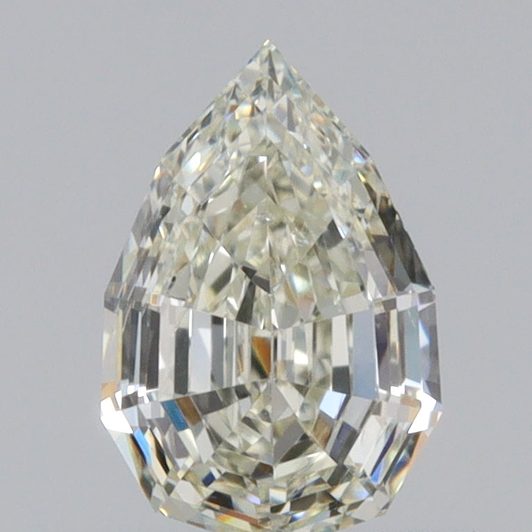 0.53ct | I/VS2 Pear Shape Step Cut Diamond - Modern Rustic Diamond