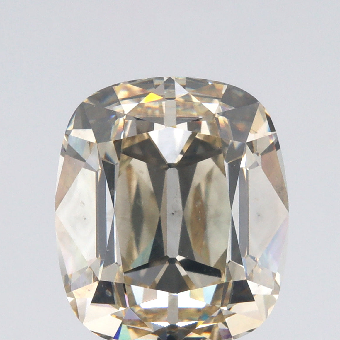 4.23ct | N/SI2 Cushion Shape Old Mine Cut Diamond (GIA) - Modern Rustic Diamond
