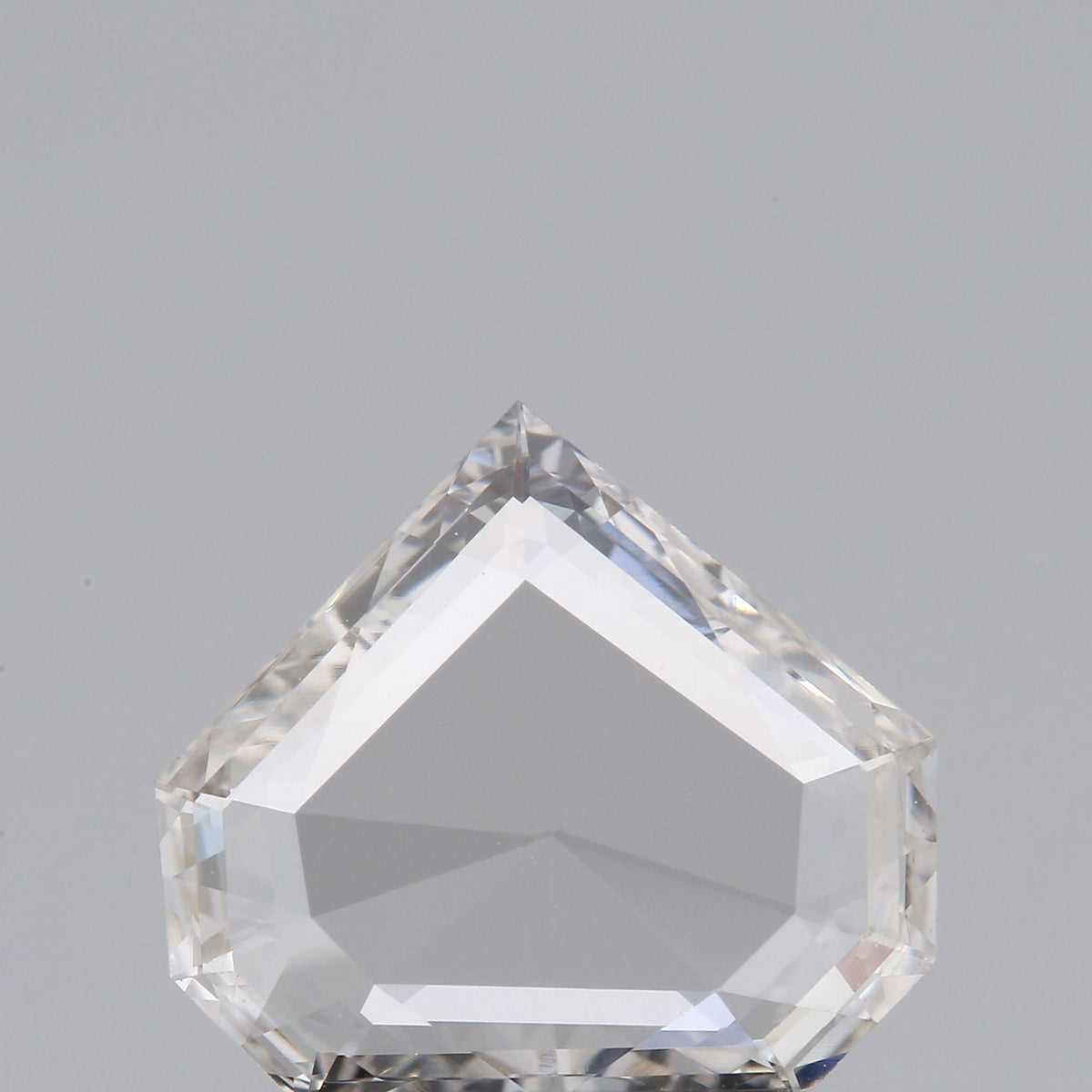 0.73ct | E-F/VVS Shield Shape Rose Cut Diamond - Modern Rustic Diamond