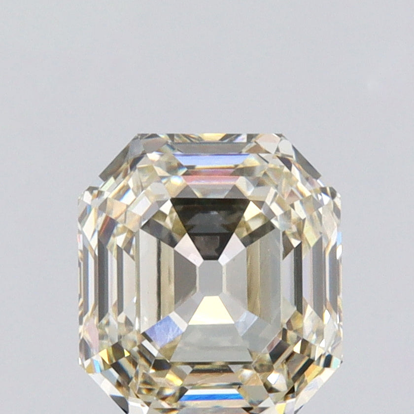 1.37ct | N/VS1 Asscher Shape Step Cut Diamond (GIA) - Modern Rustic Diamond